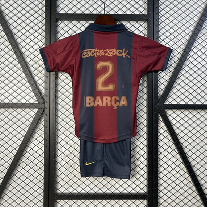 Kit Barcelona Edição Especial Criança 2025/2026