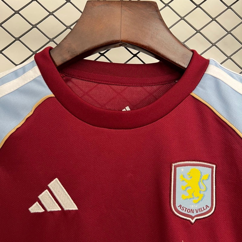 Kit Aston Villa Principal Criança 2025/2026