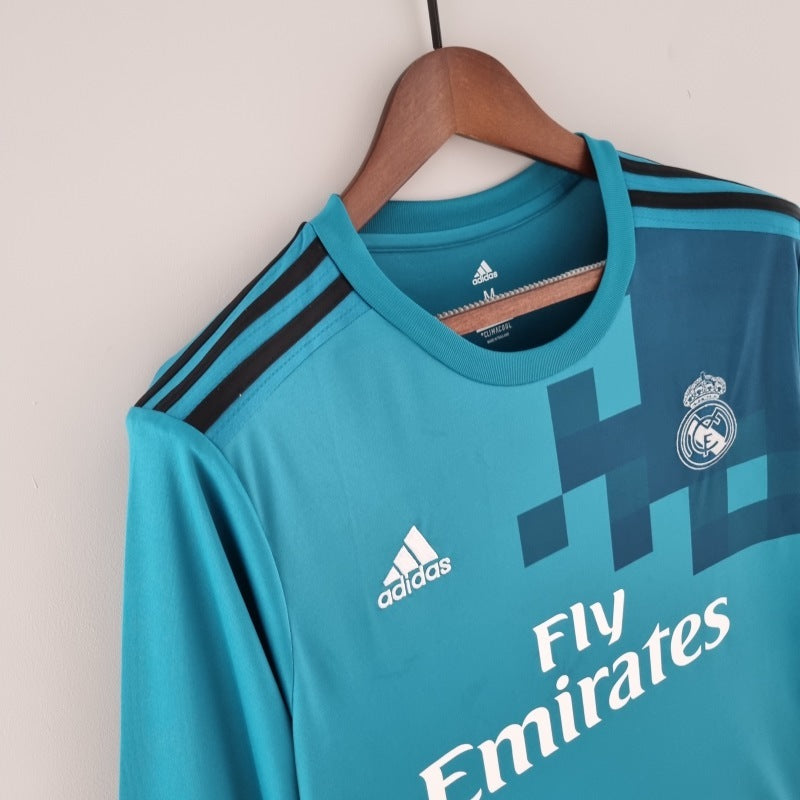 Real Madrid Terceira Manga Comprida 2017/2018