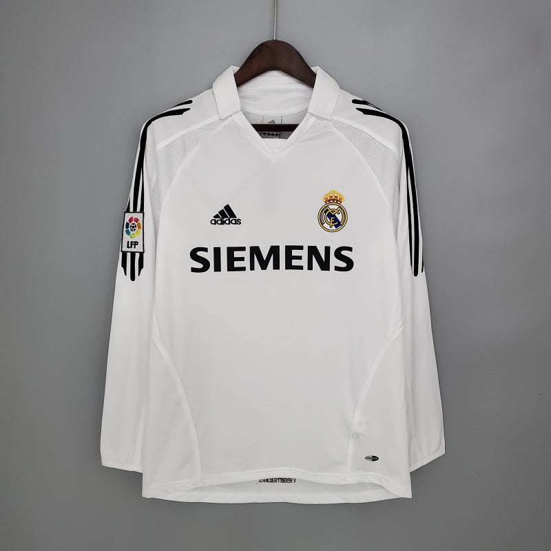 Real Madrid Principal Manga Comprida 2005/2006