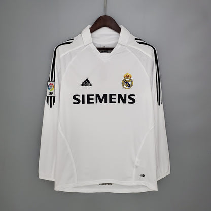 Real Madrid Principal Manga Comprida 2005/2006