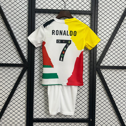 Kit Edição Comemorativa Cristiano Ronaldo Criança