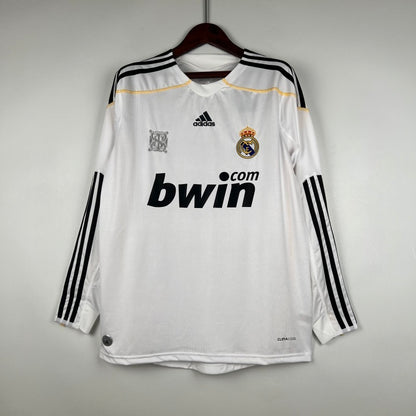 Real Madrid Principal Manga Comprida 2009/2010