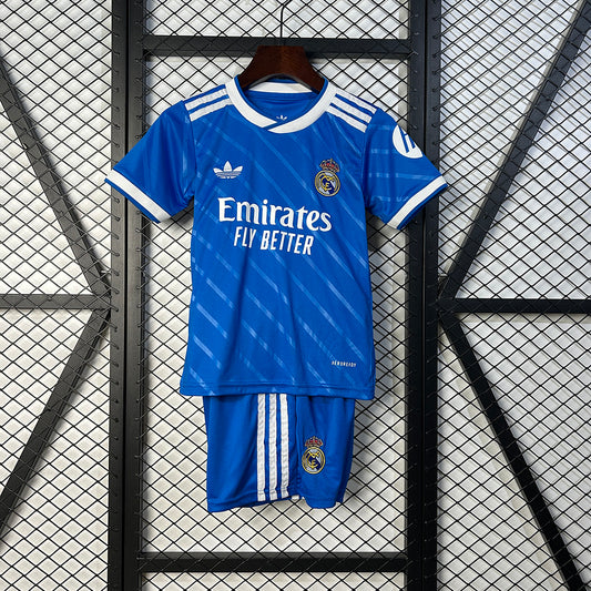 Kit Real Madrid Terceiro Criança 2025/2026