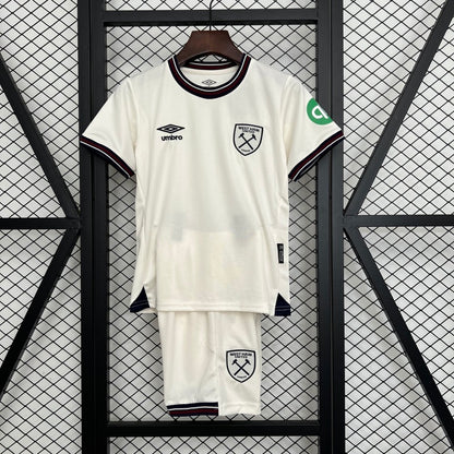 Kit West Ham Alternativo Criança 2025/2026