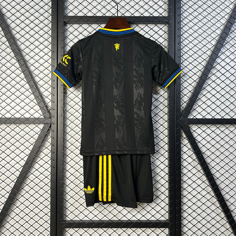 Kit Manchester United Terceiro Criança 2025/2026