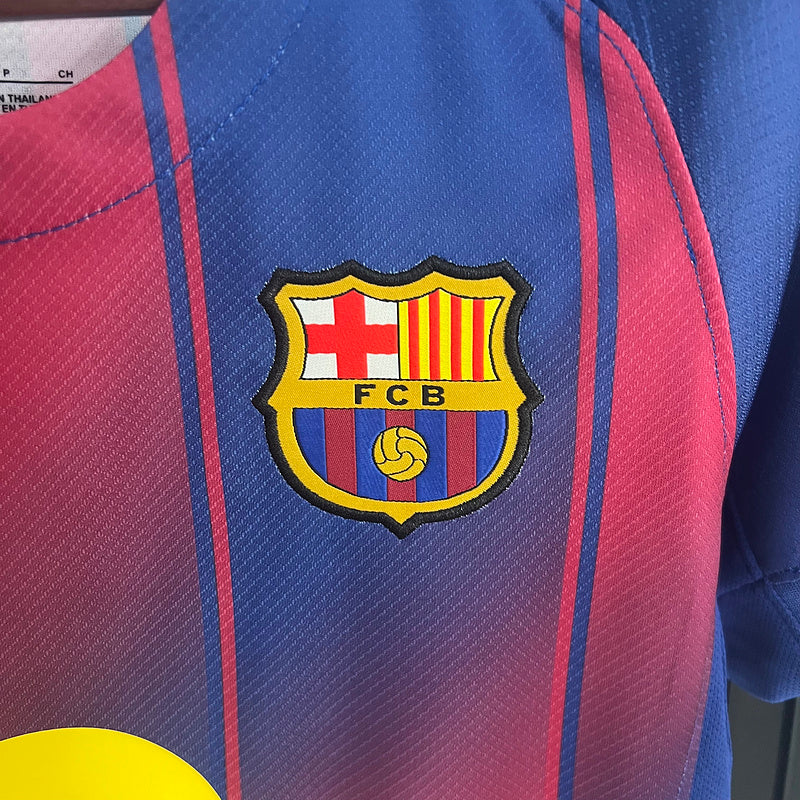 Barcelona Principal Versão Feminina 2025/2026