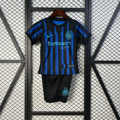 Kit Inter Milão Principal Criança 2025/2026