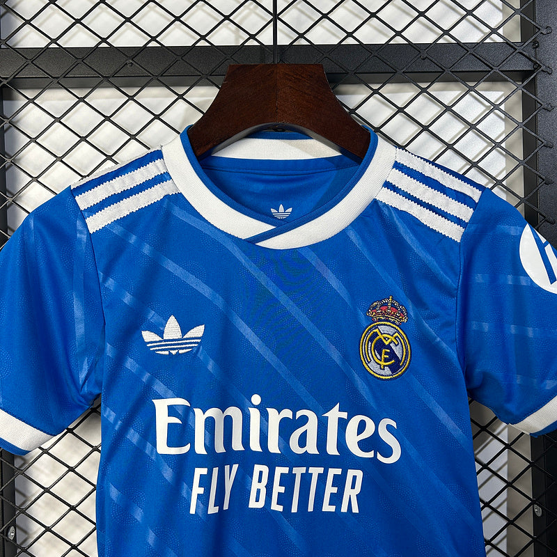 Kit Real Madrid Terceiro Adulto 2025/2026