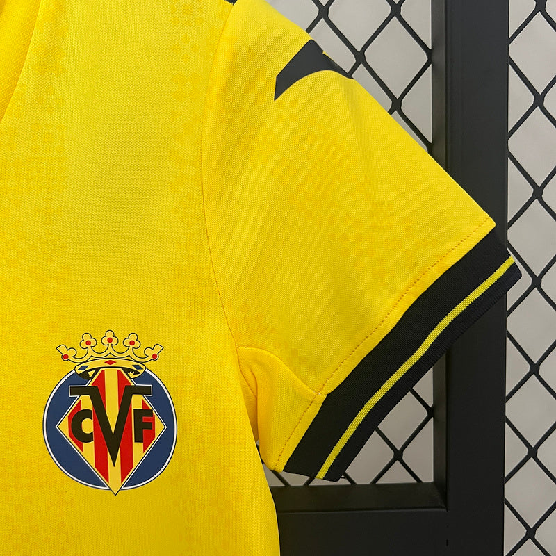 Kit Villareal Principal Criança 2024/2025