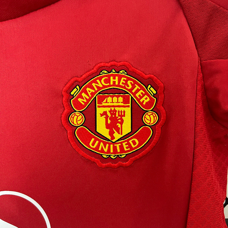 Kit Manchester United Principal Criança 2024/2025