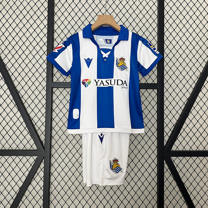 Kit Real Sociedad Principal Criança 2024/2025