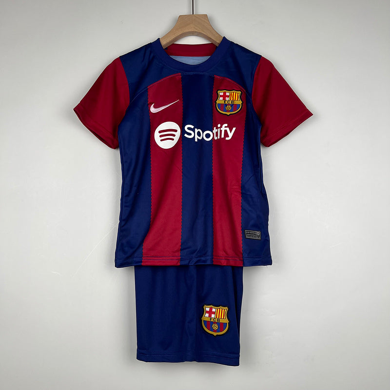 Kit Barcelona Principal Criança 2023/2024