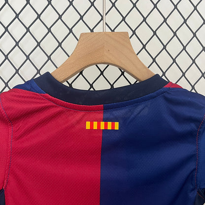 Kit Barcelona Principal Criança 2024/2025