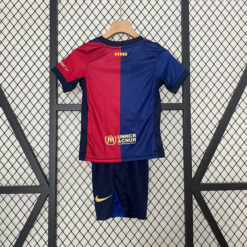 Kit Barcelona Principal Criança 2024/2025