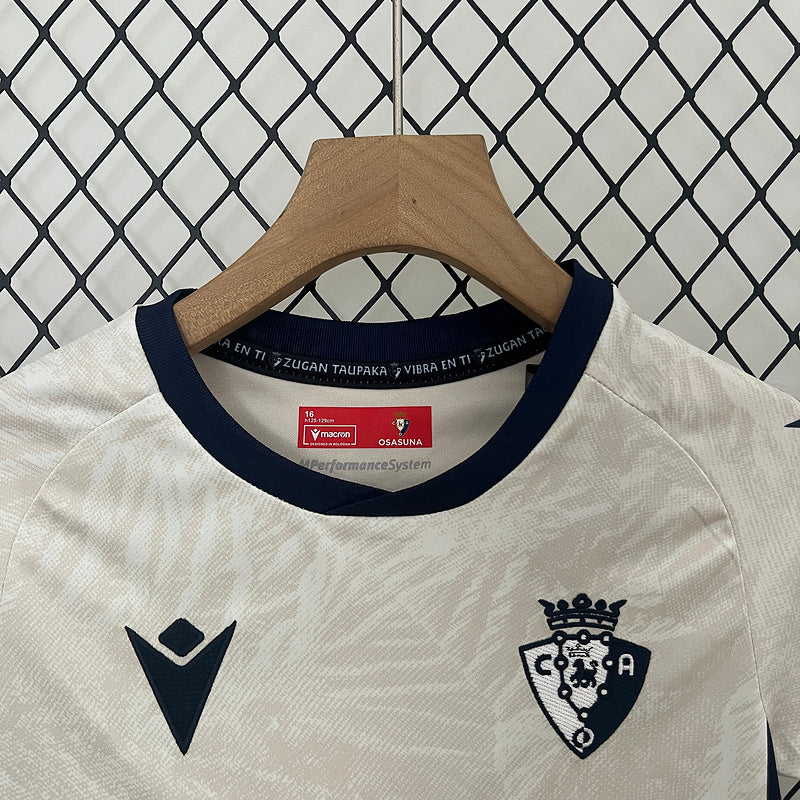 Kit Osasuna Alternativo Criança 2024/2025