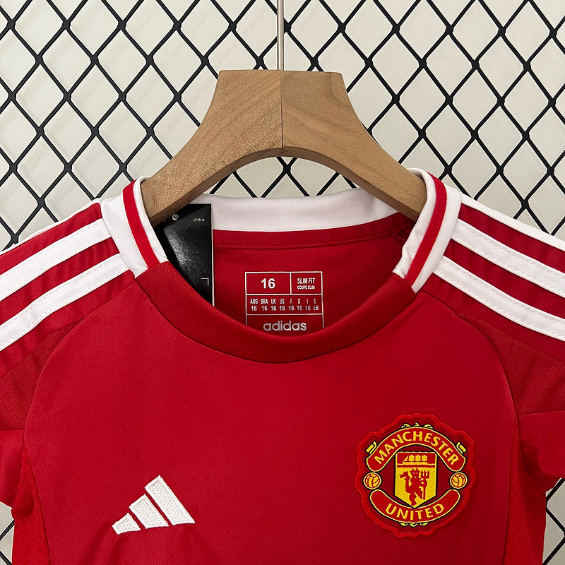 Kit Manchester United Principal Criança 2024/2025