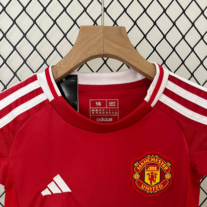 Kit Manchester United Principal Criança 2024/2025