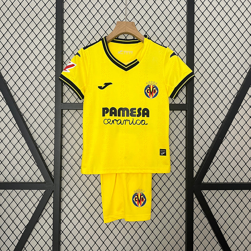 Kit Villareal Principal Criança 2024/2025