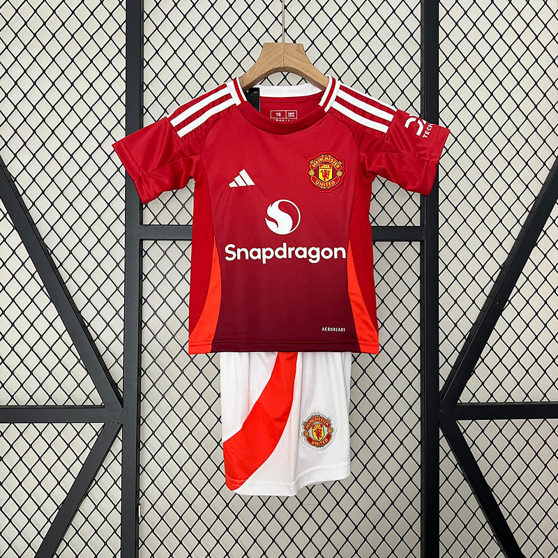 Kit Manchester United Principal Criança 2024/2025