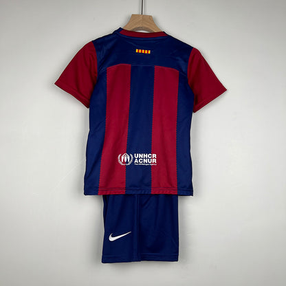 Kit Barcelona Principal Criança 2023/2024