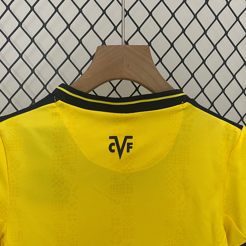 Kit Villareal Principal Criança 2024/2025