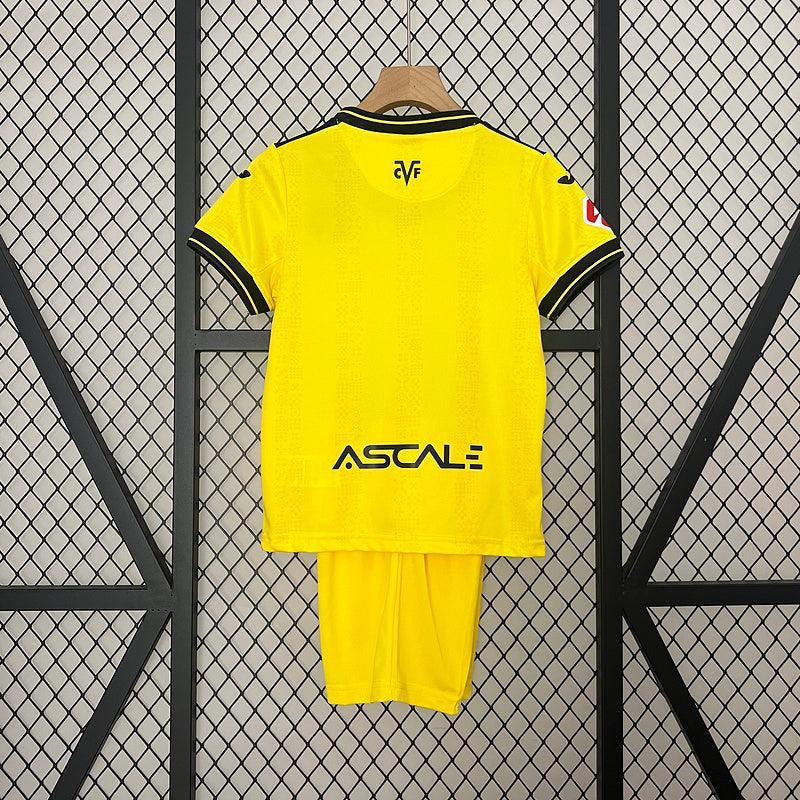 Kit Villareal Principal Criança 2024/2025