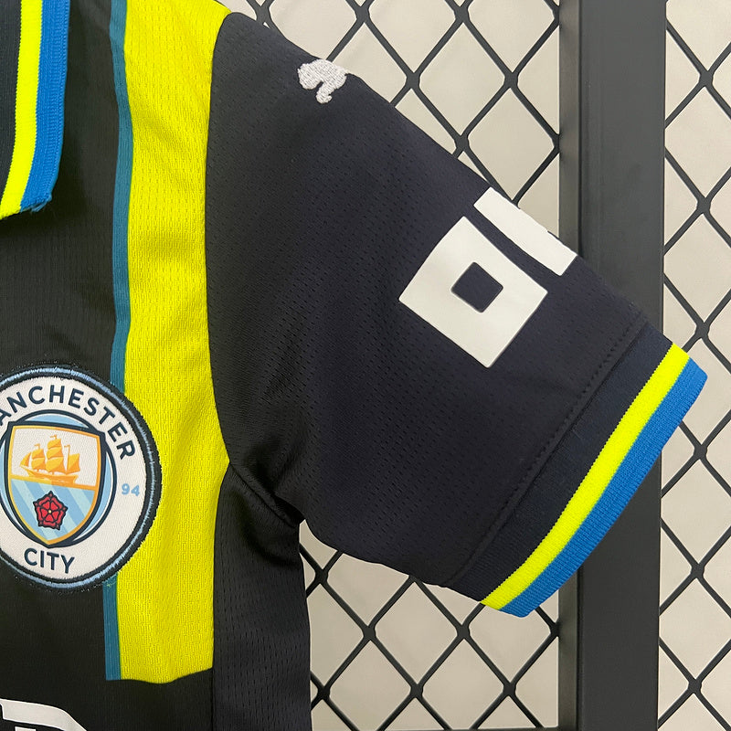 Kit Manchester City Alternativo Criança 2024/2025