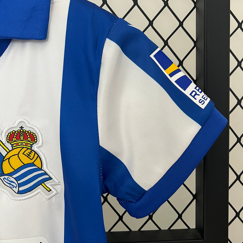 Kit Real Sociedad Principal Criança 2024/2025