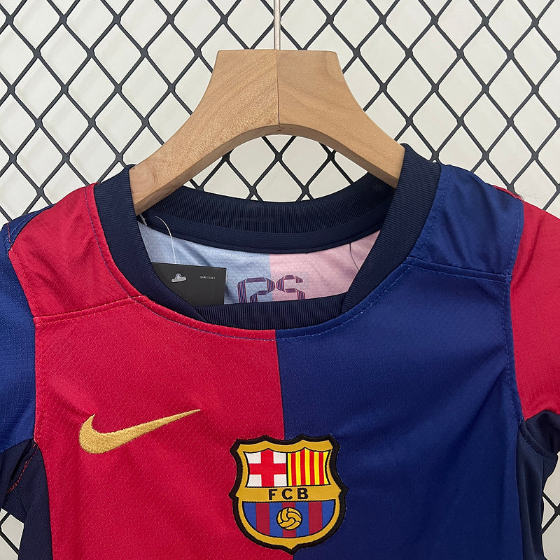 Kit Barcelona Principal Criança 2024/2025