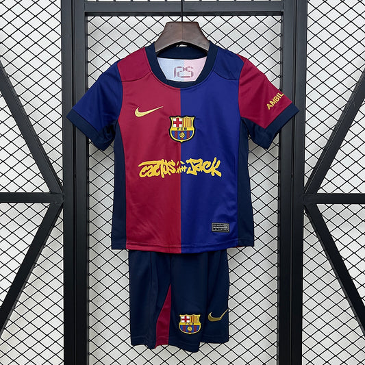 Kit Barcelona Edição Especial Criança 2025/2026