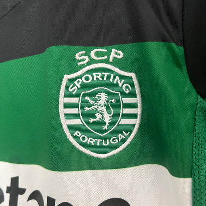 Kit Sporting Principal Criança 2024/2025 (Entrega em 72H)