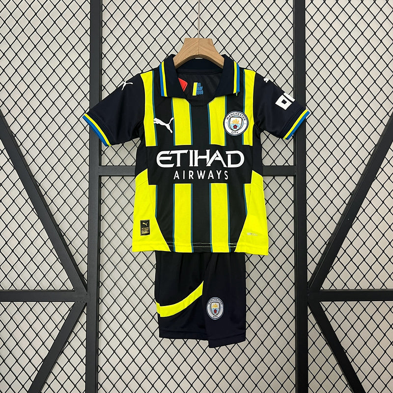 Kit Manchester City Alternativo Criança 2024/2025