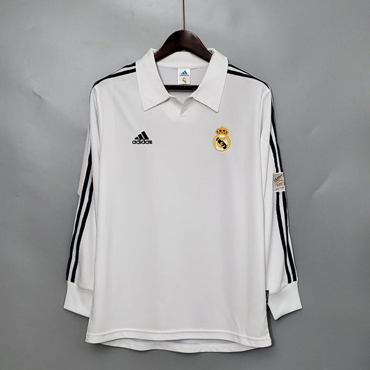 Real Madrid Edição Especial Manga Comprida 2002