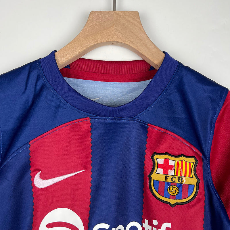 Kit Barcelona Principal Criança 2023/2024