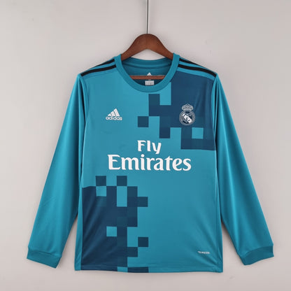 Real Madrid Terceira Manga Comprida 2017/2018