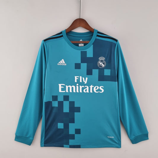 Real Madrid Terceira Manga Comprida 2017/2018