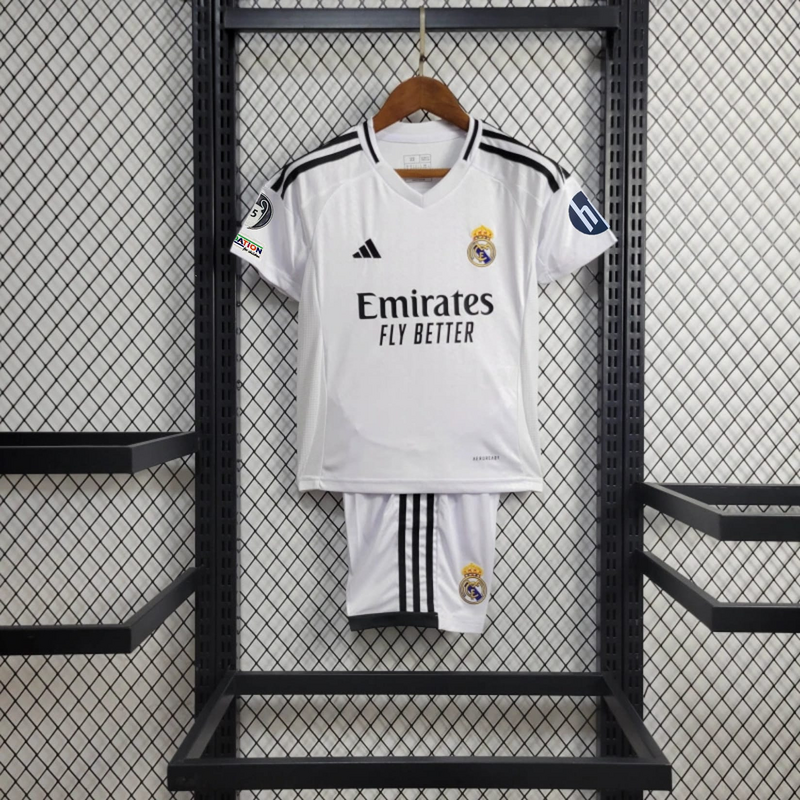 Kit Real Madrid Principal Criança 2024/2025