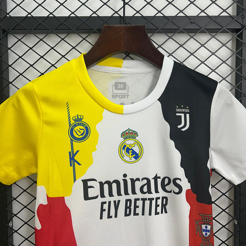 Kit Edição Comemorativa Cristiano Ronaldo Criança