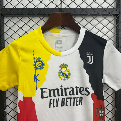 Kit Edição Comemorativa Cristiano Ronaldo Criança