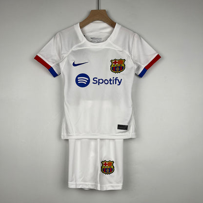 Kit Barcelona Alternativo Criança 2023/2024