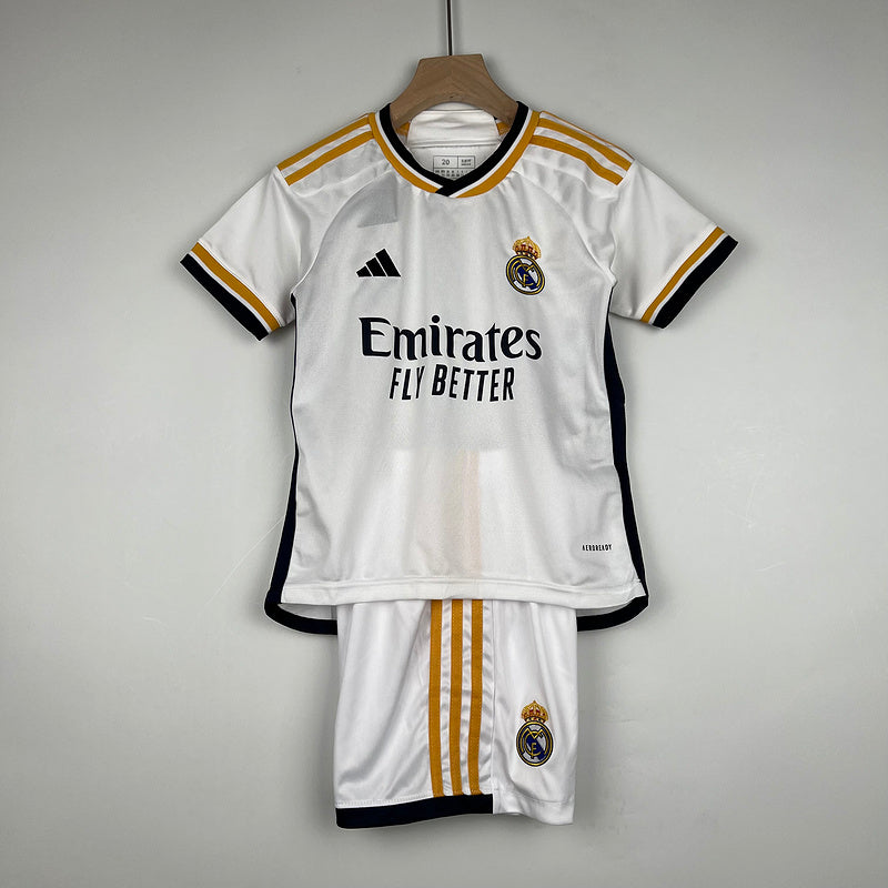 Kit Real Madrid Principal Criança 2023/2024