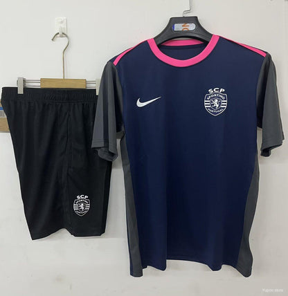 Kit Sporting Pré-Match Adulto 2025/2026