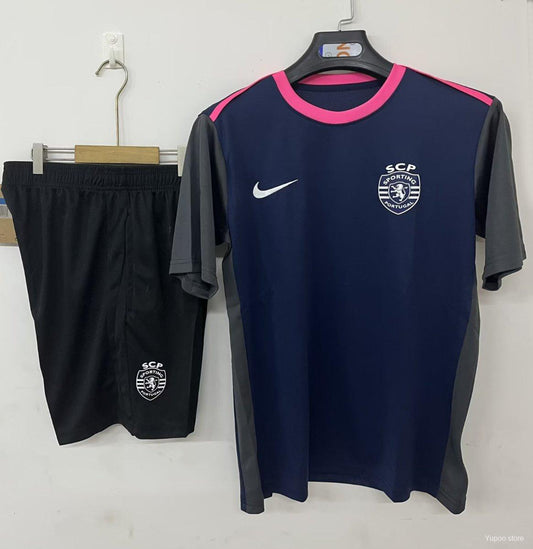 Kit Sporting Pré-Match Adulto 2025/2026