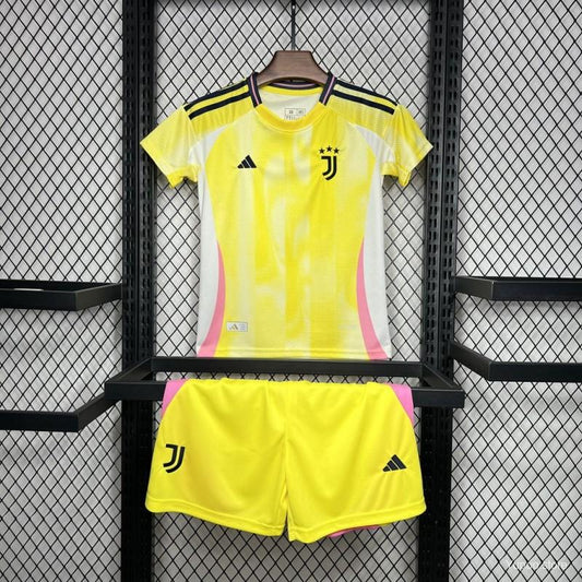 Kit Juventus Amarelo Criança 2024/2025