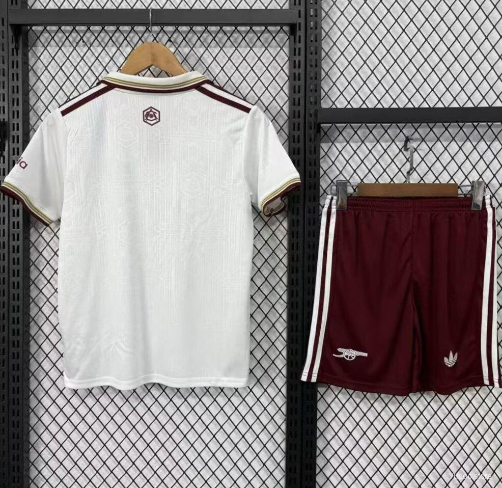 Kit Arsenal Terceiro Criança 2025/2026