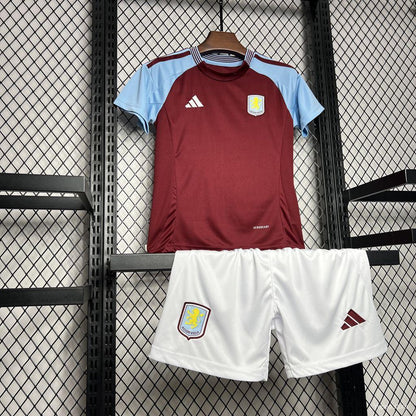 Kit Aston Villa Principal Criança 2024/2025